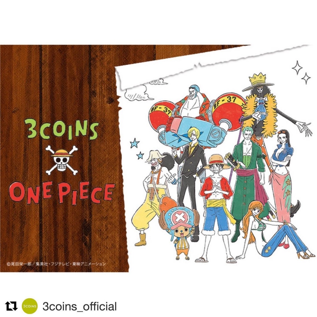 3coins One Piece X Tomoto Cross World Connections